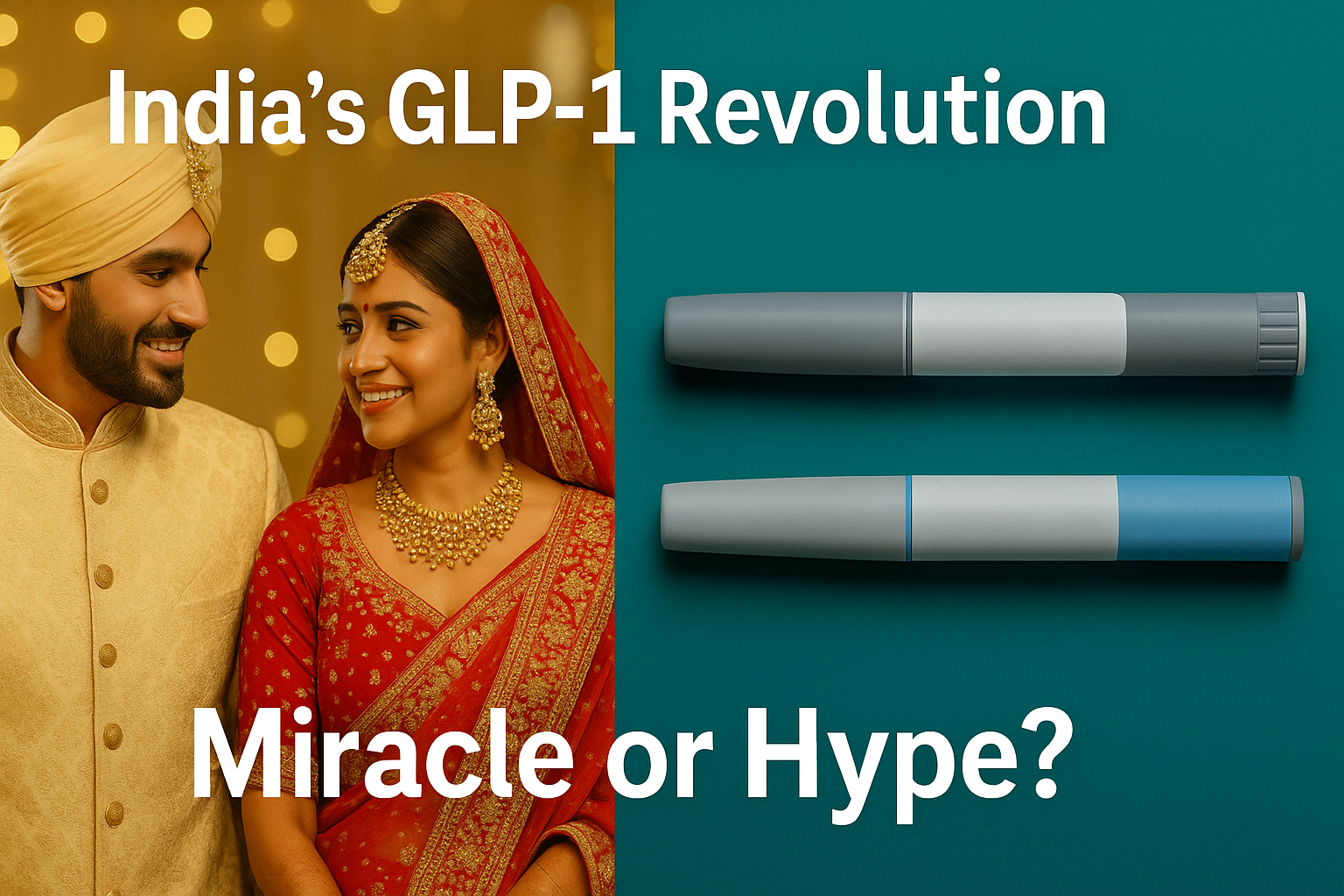 The GLP-1 Revolution in India: From Wedding Lehengas to Weight-Loss Clinics