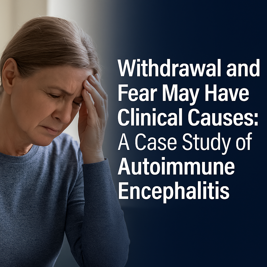 Withdrawal and fear may have clinical causes
